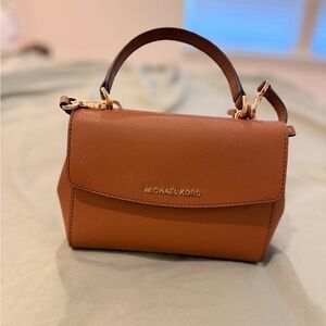 Michael Kors Brown Leather Satchel